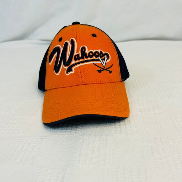 Virginia Cavaliers Mens Strapback Hat UVA Wahoos Top Of The World Acrylic/Wool - Picture 2 of 10